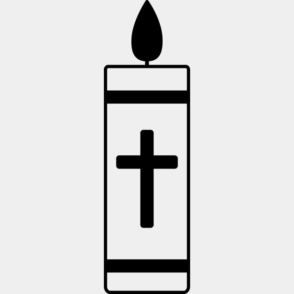 Candle and Cross Thumbnail