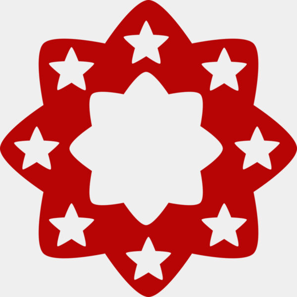Patriotic Star Rosette Thumbnail