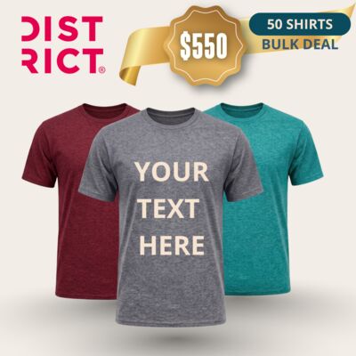 50 shirts at $550 Thumbnail