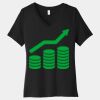 Women's Relaxed Jersey Short Sleeve V Neck Tee Thumbnail