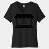 Women's Relaxed Jersey Short Sleeve V Neck Tee Thumbnail