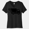 Women's Relaxed Jersey Short Sleeve V Neck Tee Thumbnail