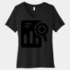 Women's Relaxed Jersey Short Sleeve V Neck Tee Thumbnail