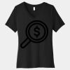 Women's Relaxed Jersey Short Sleeve V Neck Tee Thumbnail