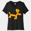 Women's Relaxed Jersey Short Sleeve V Neck Tee Thumbnail