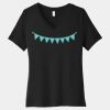 Women's Relaxed Jersey Short Sleeve V Neck Tee Thumbnail