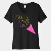 Women's Relaxed Jersey Short Sleeve V Neck Tee Thumbnail