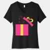 Women's Relaxed Jersey Short Sleeve V Neck Tee Thumbnail