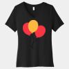 Women's Relaxed Jersey Short Sleeve V Neck Tee Thumbnail