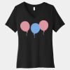Women's Relaxed Jersey Short Sleeve V Neck Tee Thumbnail