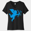 Women's Relaxed Jersey Short Sleeve V Neck Tee Thumbnail