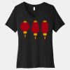 Women's Relaxed Jersey Short Sleeve V Neck Tee Thumbnail