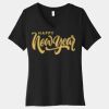 Women's Relaxed Jersey Short Sleeve V Neck Tee Thumbnail