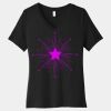 Women's Relaxed Jersey Short Sleeve V Neck Tee Thumbnail