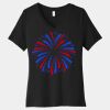 Women's Relaxed Jersey Short Sleeve V Neck Tee Thumbnail