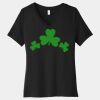 Women's Relaxed Jersey Short Sleeve V Neck Tee Thumbnail