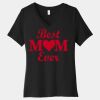 Women's Relaxed Jersey Short Sleeve V Neck Tee Thumbnail
