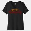 Women's Relaxed Jersey Short Sleeve V Neck Tee Thumbnail