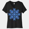 Women's Relaxed Jersey Short Sleeve V Neck Tee Thumbnail