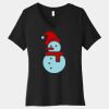 Women's Relaxed Jersey Short Sleeve V Neck Tee Thumbnail