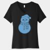 Women's Relaxed Jersey Short Sleeve V Neck Tee Thumbnail