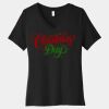 Women's Relaxed Jersey Short Sleeve V Neck Tee Thumbnail