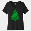 Women's Relaxed Jersey Short Sleeve V Neck Tee Thumbnail