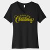 Women's Relaxed Jersey Short Sleeve V Neck Tee Thumbnail