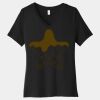 Women's Relaxed Jersey Short Sleeve V Neck Tee Thumbnail