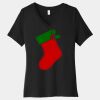 Women's Relaxed Jersey Short Sleeve V Neck Tee Thumbnail