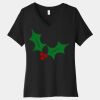 Women's Relaxed Jersey Short Sleeve V Neck Tee Thumbnail
