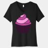 Women's Relaxed Jersey Short Sleeve V Neck Tee Thumbnail
