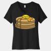 Women's Relaxed Jersey Short Sleeve V Neck Tee Thumbnail