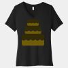 Women's Relaxed Jersey Short Sleeve V Neck Tee Thumbnail