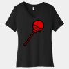 Women's Relaxed Jersey Short Sleeve V Neck Tee Thumbnail