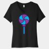 Women's Relaxed Jersey Short Sleeve V Neck Tee Thumbnail