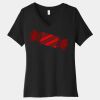 Women's Relaxed Jersey Short Sleeve V Neck Tee Thumbnail