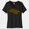 Women's Relaxed Jersey Short Sleeve V Neck Tee Thumbnail