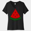 Women's Relaxed Jersey Short Sleeve V Neck Tee Thumbnail