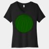 Women's Relaxed Jersey Short Sleeve V Neck Tee Thumbnail