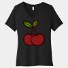 Women's Relaxed Jersey Short Sleeve V Neck Tee Thumbnail