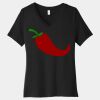 Women's Relaxed Jersey Short Sleeve V Neck Tee Thumbnail