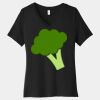 Women's Relaxed Jersey Short Sleeve V Neck Tee Thumbnail