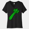 Women's Relaxed Jersey Short Sleeve V Neck Tee Thumbnail