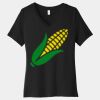 Women's Relaxed Jersey Short Sleeve V Neck Tee Thumbnail