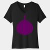 Women's Relaxed Jersey Short Sleeve V Neck Tee Thumbnail