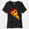 Women's Relaxed Jersey Short Sleeve V Neck Tee Thumbnail