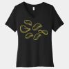 Women's Relaxed Jersey Short Sleeve V Neck Tee Thumbnail