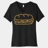 Women's Relaxed Jersey Short Sleeve V Neck Tee Thumbnail