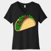 Women's Relaxed Jersey Short Sleeve V Neck Tee Thumbnail